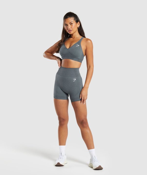 Vital Seamless V Neck Sports Bra - Image 4
