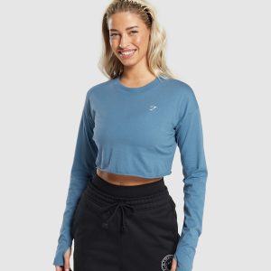 Lifting Long Sleeve Crop Top
