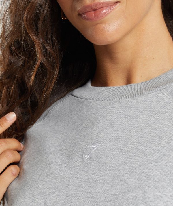 Training Fleece Cropped Sweatshirt - Image 5