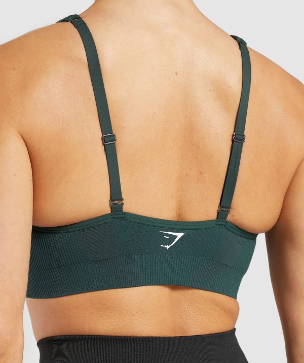 Vital Seamless 2.0 V Neck Sports Bra - Image 6