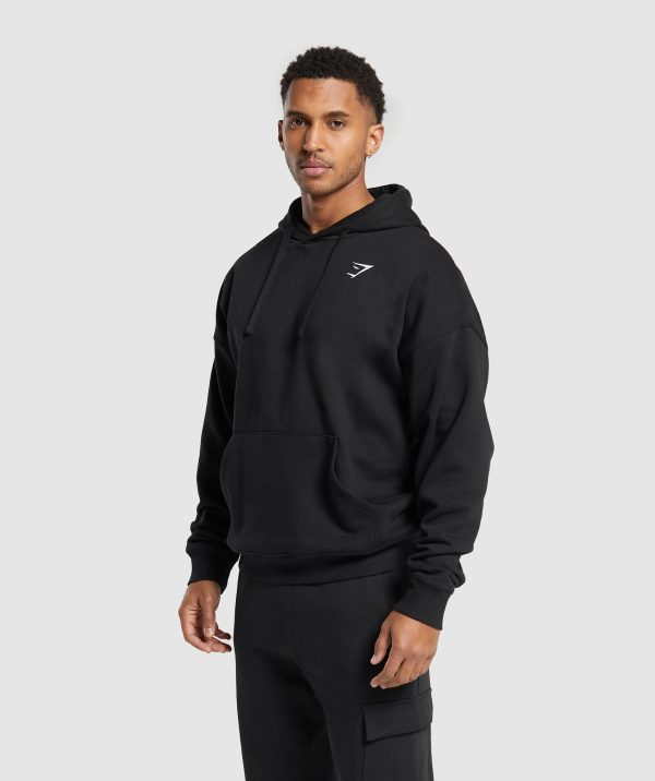 Crest Oversized Hoodie - Image 3