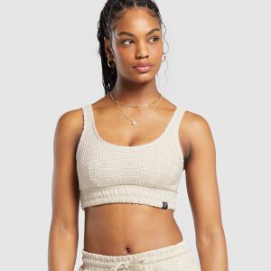 Monogram Towelling Bralette