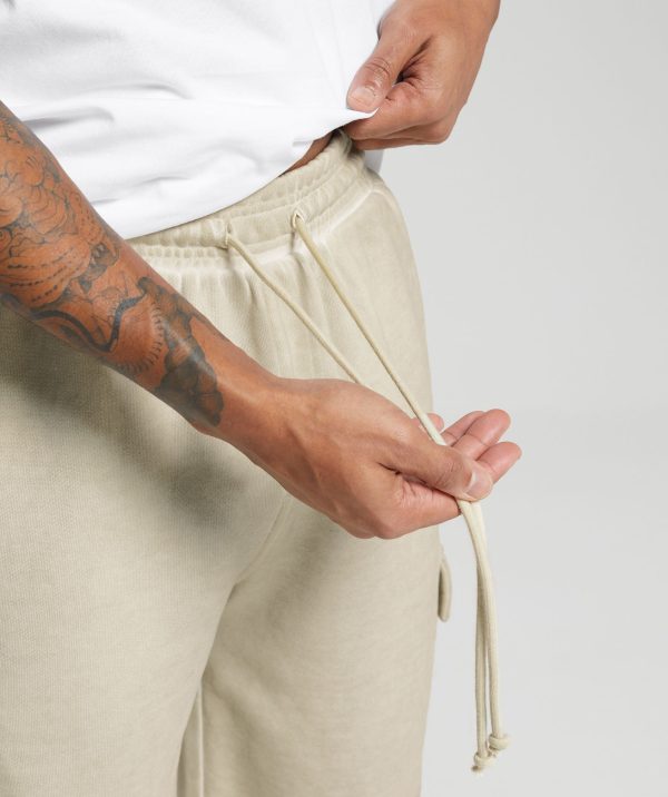 Heavyweight Washed Cargo Joggers - Image 6