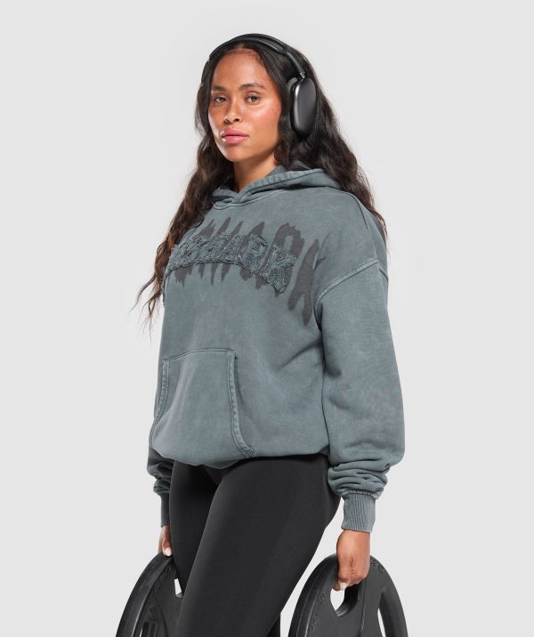 Grunge Oversized Hoodie - Image 5