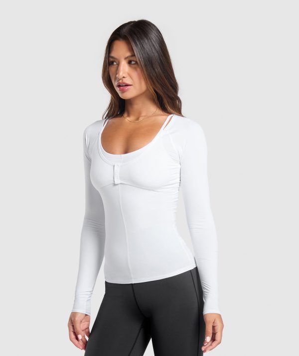 Rest Day Buttery Soft Long Sleeve Top - Image 3