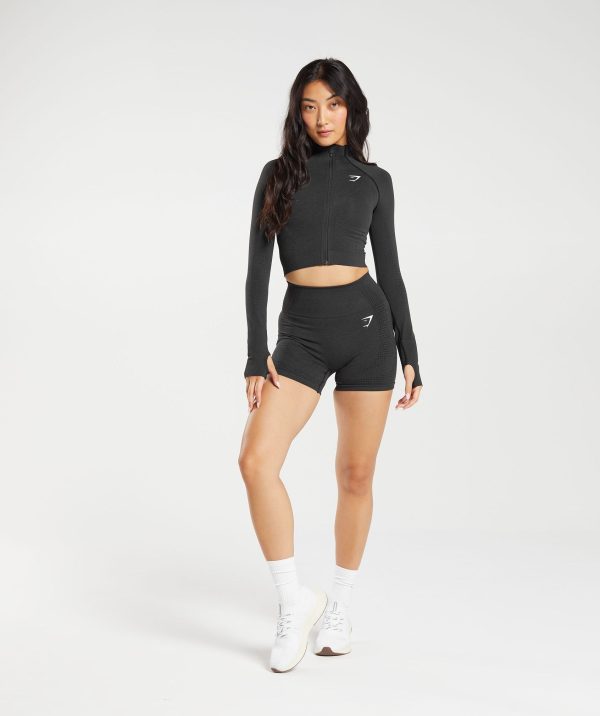 Vital Seamless 2.0 Midi Zip Up Jacket - Image 4