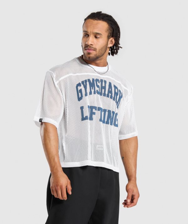 Mesh Oversized T-Shirt - Image 4