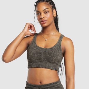 Monogram Towelling Bralette