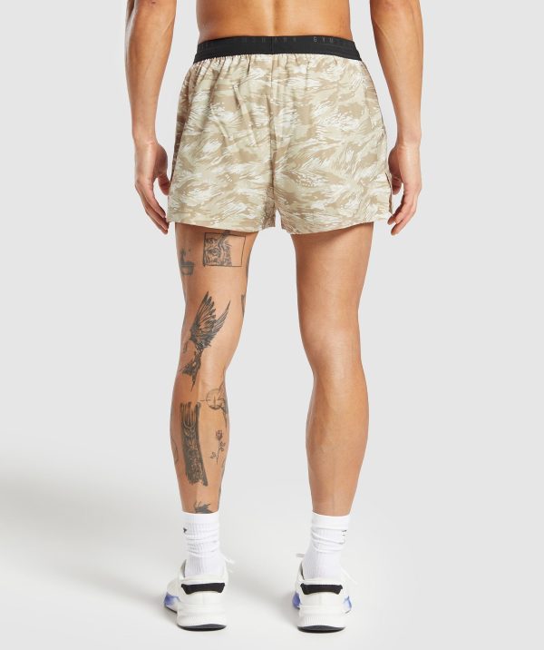 Sport Printed Run 3" Shorts - Image 2