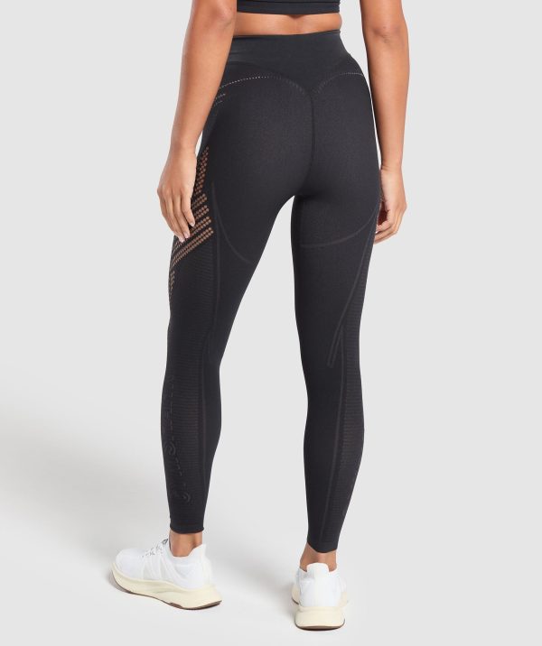 Warp Knit Seamless Tights - Image 2