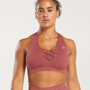 Adapt Camo Seamless Ribbed Sports Bra