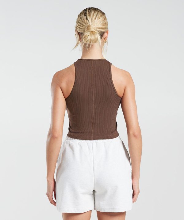 Cotton Rib Midi Tank - Image 2