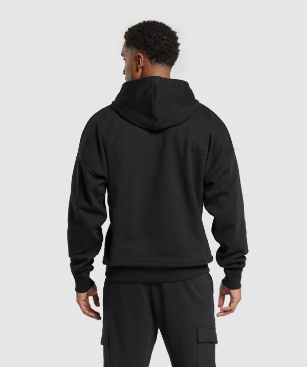 Crest Oversized Hoodie - Image 2