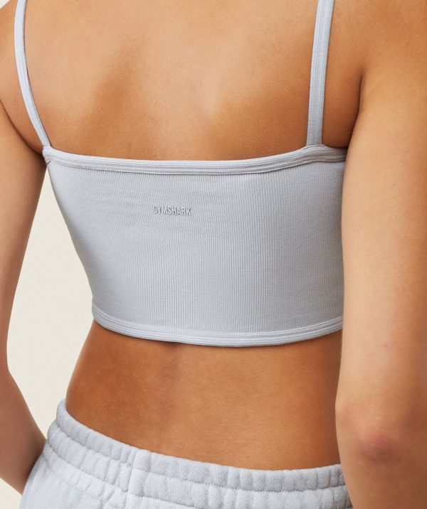 everywear Ribbed Bandeau Bra - Image 6