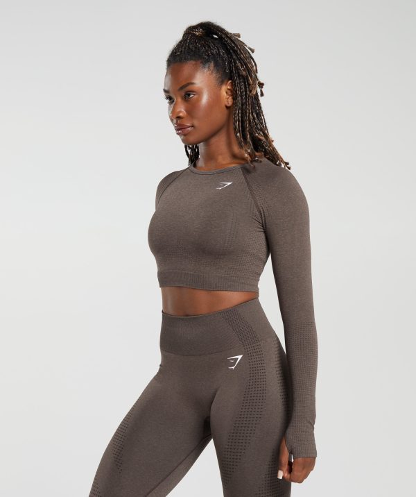 Vital Seamless 2.0 Long Sleeve Crop Top - Image 3