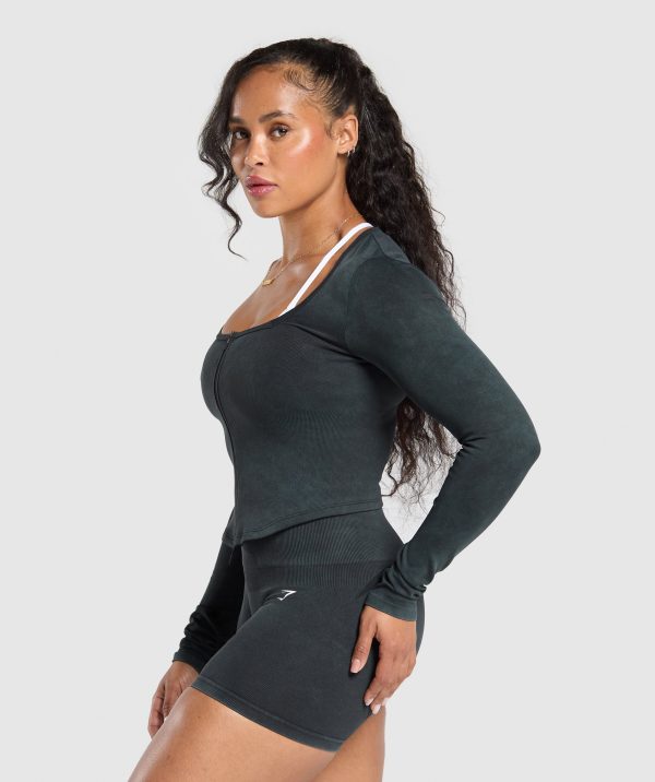 Gains Seamless Zip Up - Image 3