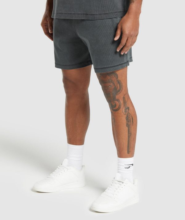 Heavyweight Ribbed Shorts - Image 3