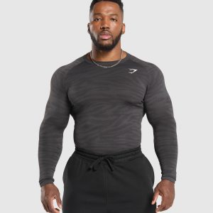 Geo Animal Seamless Long Sleeve T-Shirt