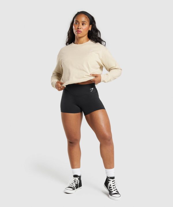 Heavyweight Cotton Long Sleeve Top - Image 4
