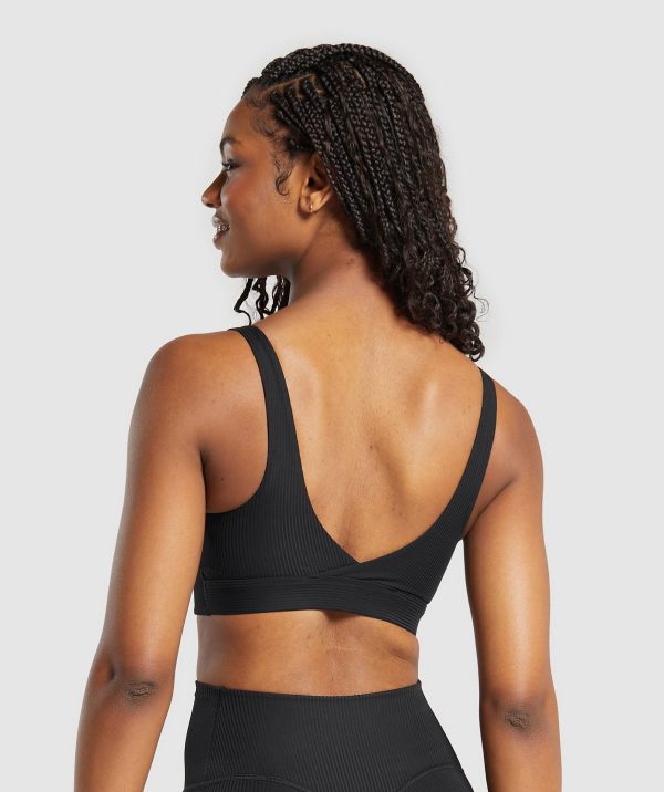 Ribbed Sports Bra - Image 2