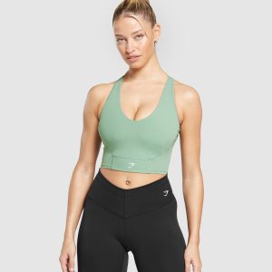 Crop Mesh Tank