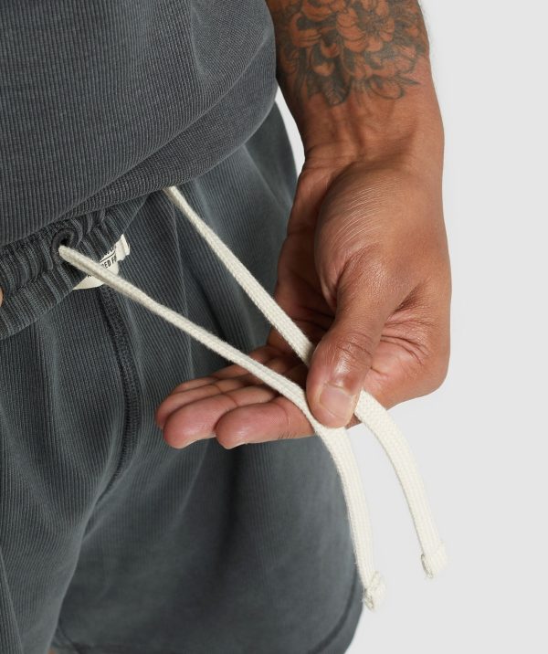 Heavyweight Ribbed Shorts - Image 5