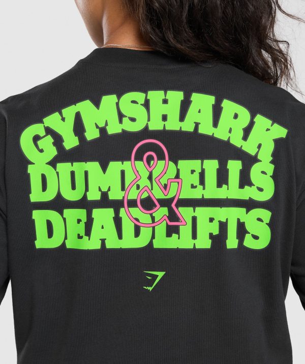 Dumbells & Deadlifts Oversized T-Shirt - Image 6