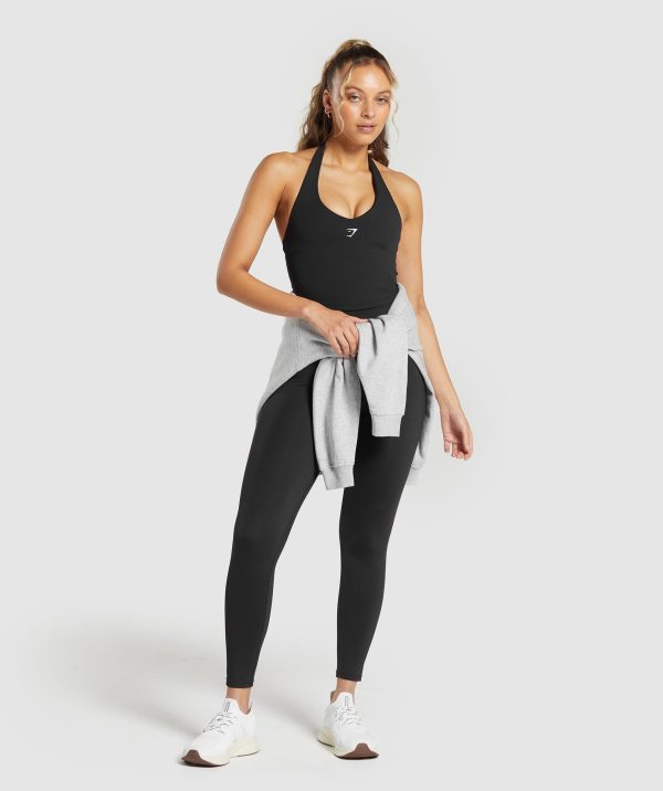 Halter Neck Cami with Shelf - Image 4