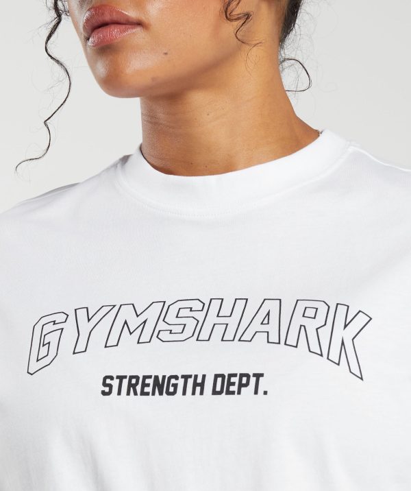 Strength Department Oversized T-Shirt - Image 5