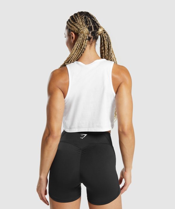 Lifting Essential Cotton Crop Tank - Image 2
