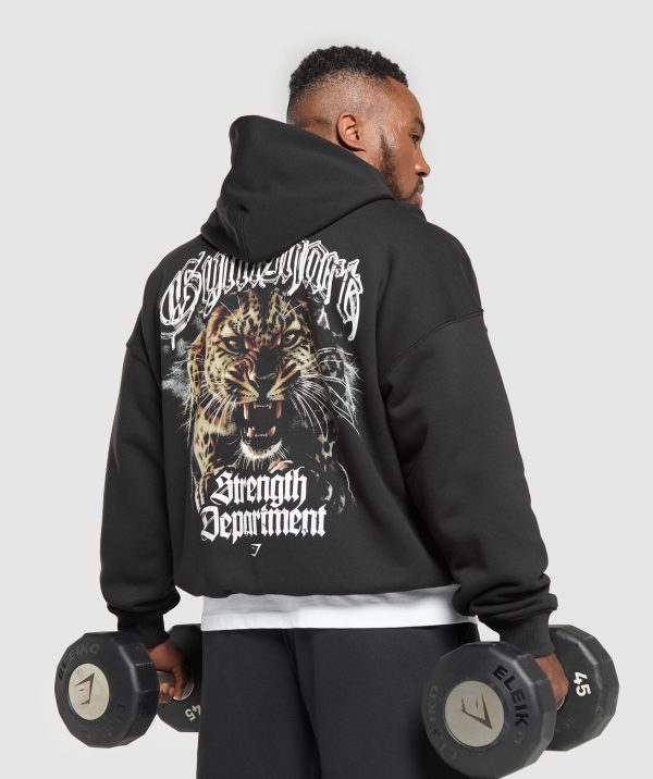 Strength Department Animal Oversized Hoodie - Image 5