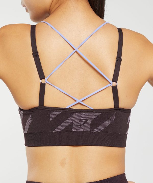 Apex Limit Seamless Ruched Sports Bra - Image 5