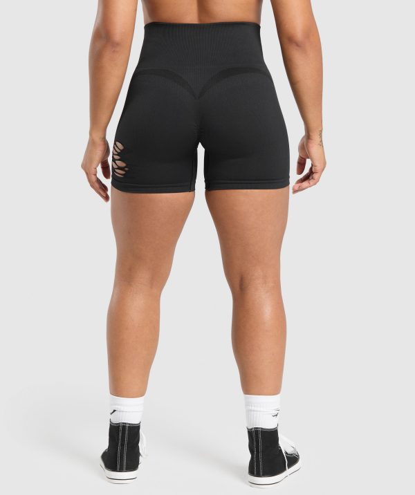 Gains Seamless Distressed Shorts - Image 2