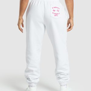 Barbell Hearts Oversized Joggers