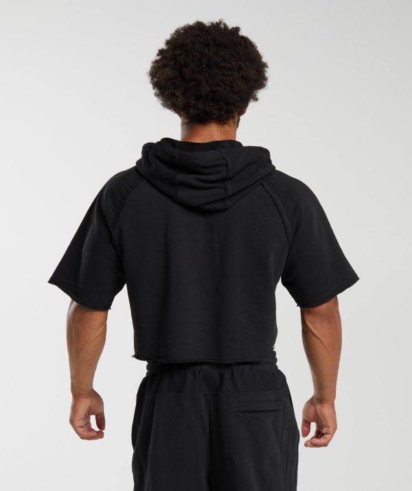 Legacy Short Sleeve Crop Hoodie - Image 4