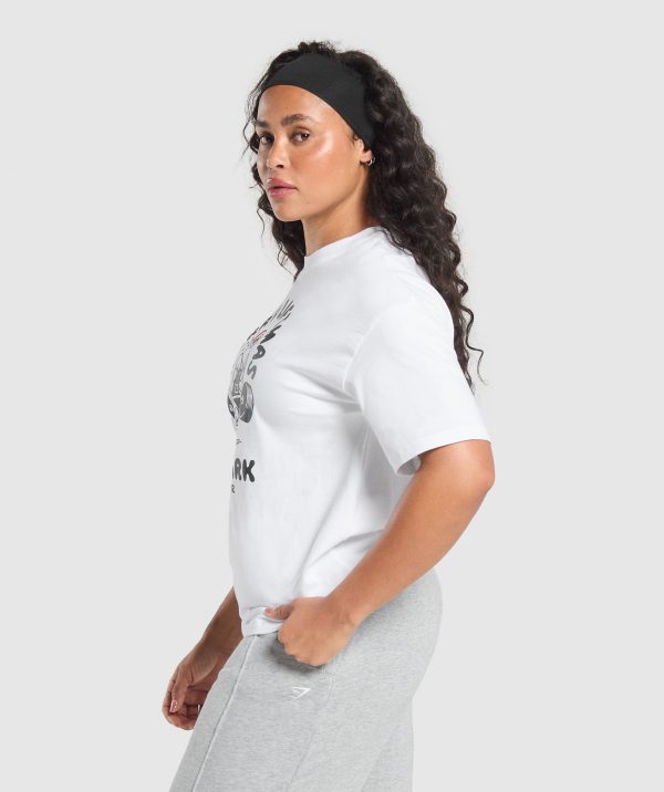 Merry Liftmas Oversized T-Shirt - Image 3