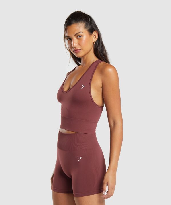 Everyday Seamless Crop Tank - Image 3