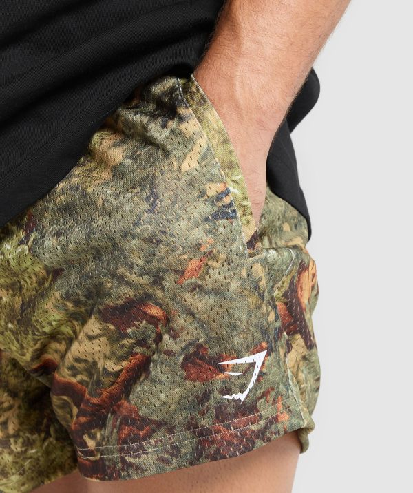 Printed Mesh 5" Shorts - Image 5
