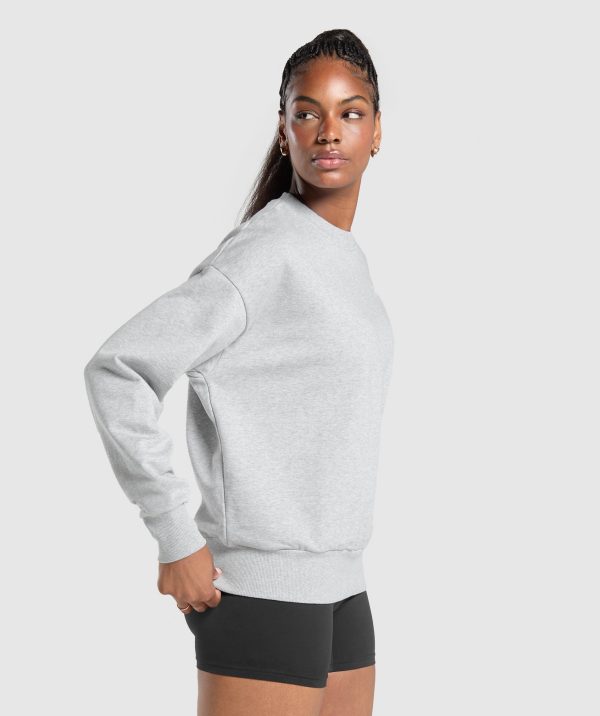 Rest Day Sweats Oversized Crew - Image 3