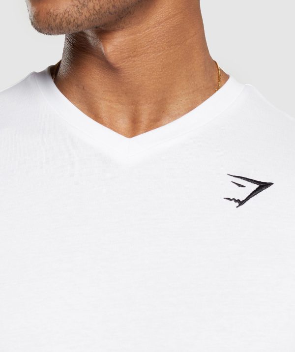 Crest V-Neck T Shirt - Image 5