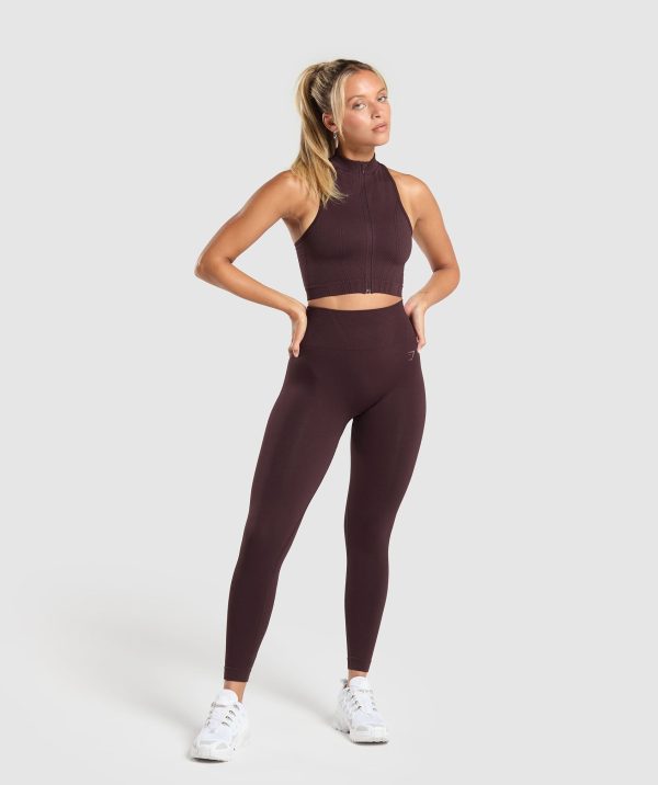 Corset Seamless Crop Tank - Image 4