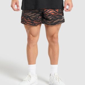 Printed Mesh 5" Shorts