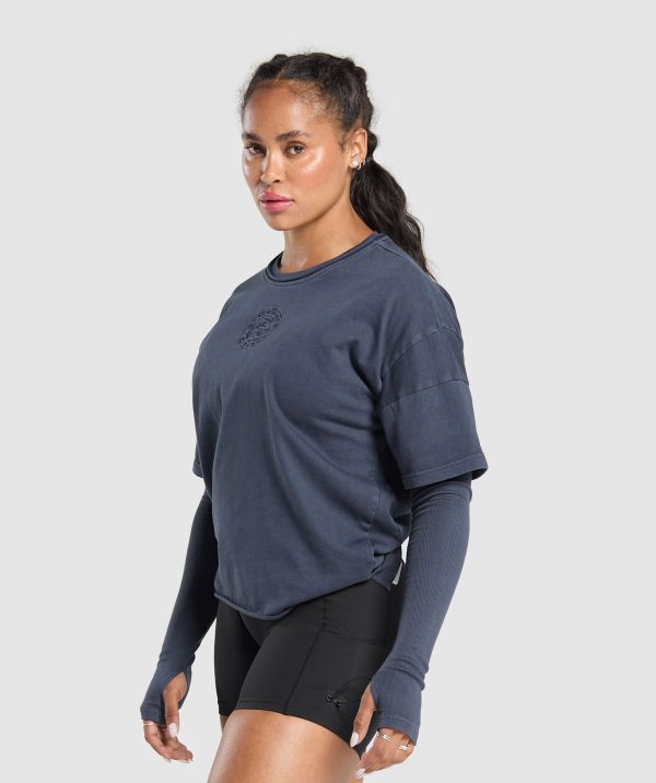 Premium Legacy Washed 2-in-1 Long Sleeve - Image 3