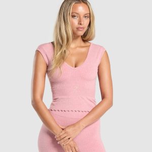 Rest Day Seamless Modal Crop Top