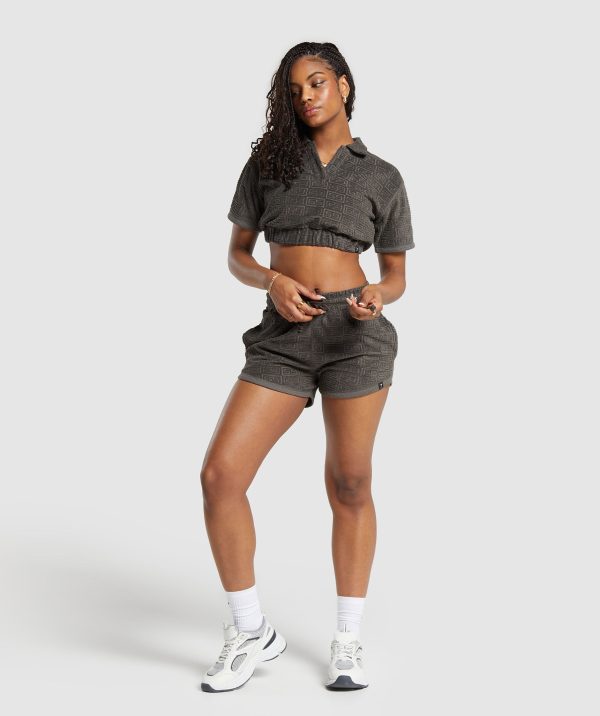 Monogram Towel Shorts - Image 5