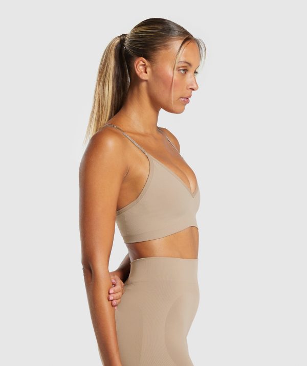 Seamless V Neck Bralette - Image 3