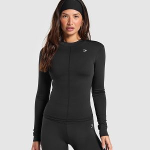 Everyday High Neck Long Sleeve Top