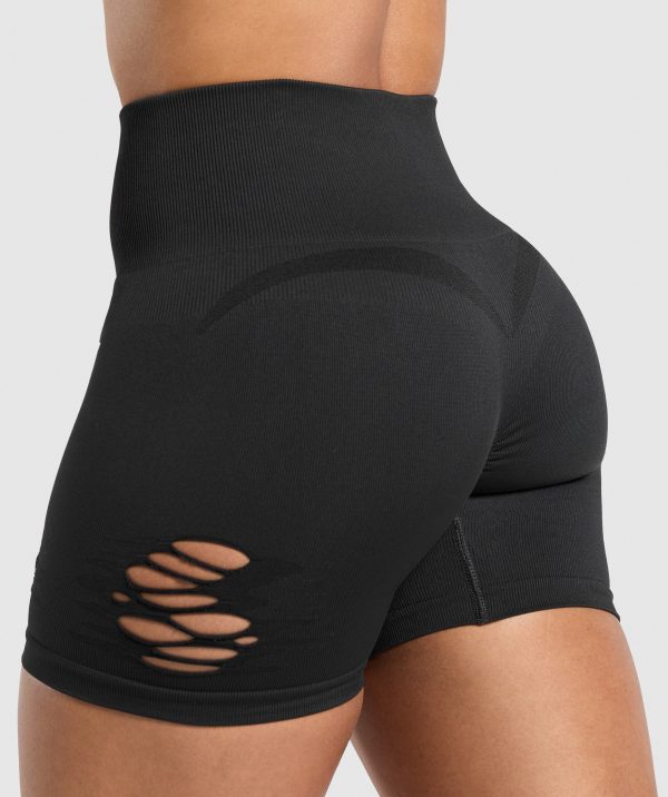 Gains Seamless Distressed Shorts - Image 7