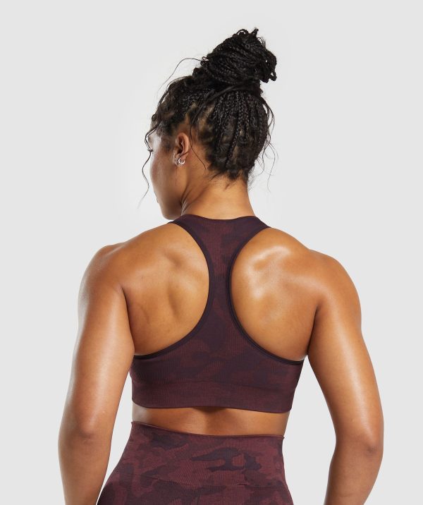 Adapt Camo Seamless Sports Bra - Image 2