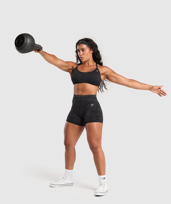 Adapt Camo Cross Back Sports Bra - Image 4